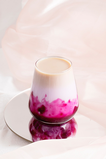 大紅袍香芋牛乳茶